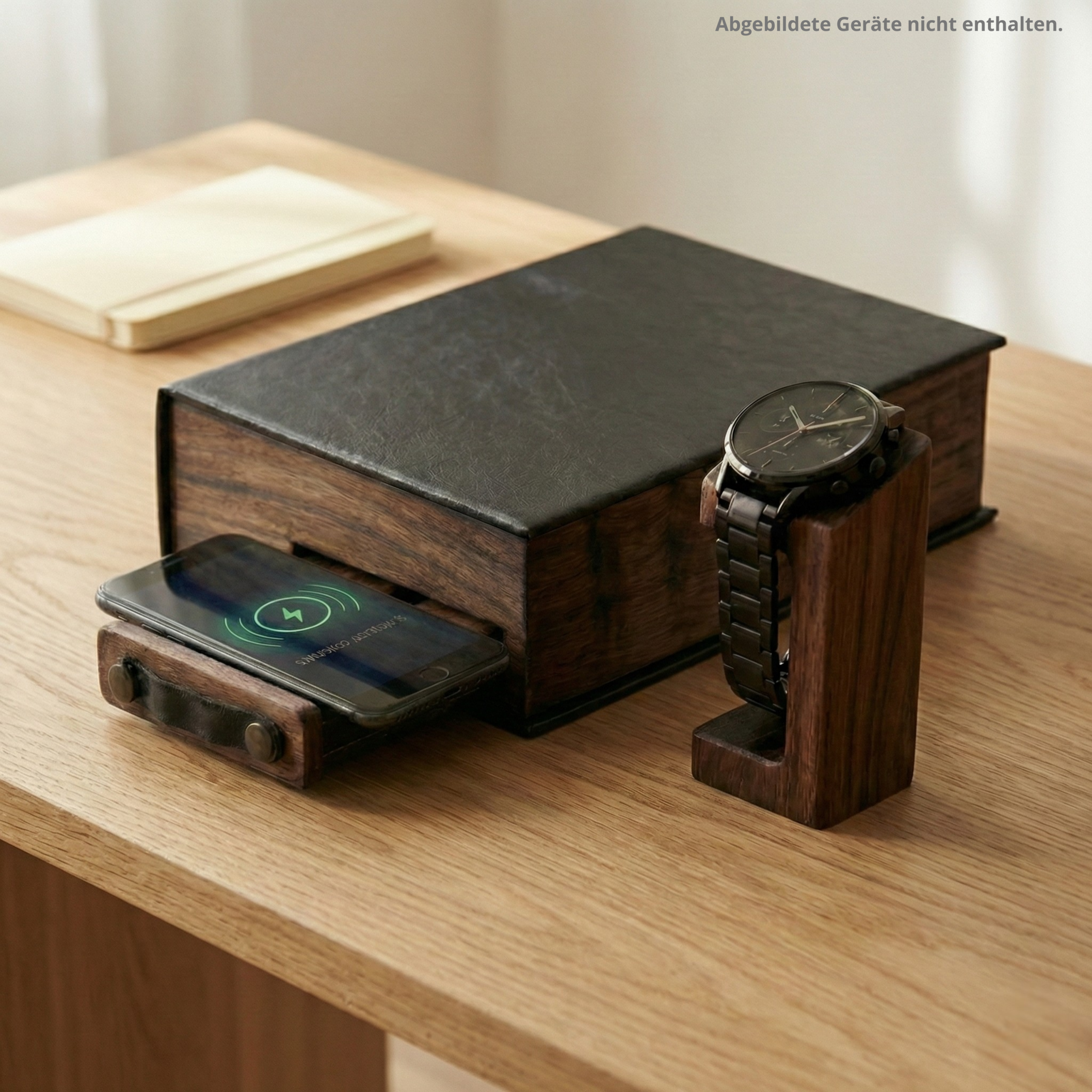 Walnut Wizard – Premium Desk Organizer aus Walnussholz – Bild 9